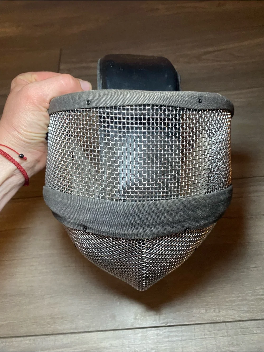 Vintage American Castello NYC Fencing Mask with White Bib - Protective Headgear